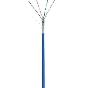Cat5e. foliengeschirmt. 100m. blau