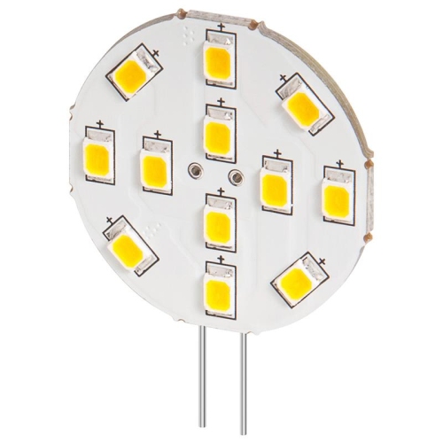LED-Chip G4. 2W / 220 Lumen. 12 SMD-LED. kaltweiß