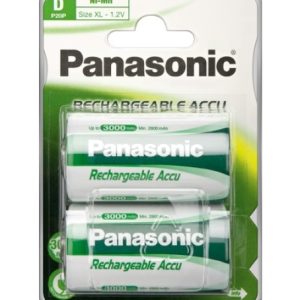 2 Stück Mono (D)-Akku. 3000mAH Panasonic