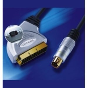 Scart-Kabel > SVHS. 1.5m. Clicktronic