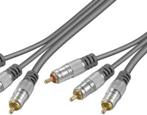 home theater Cinch-Kabel Stereo+Video 2.5m