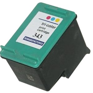 Druckerpatrone XL H343rw ersetzt HP 343 / C8766E 3-farbig