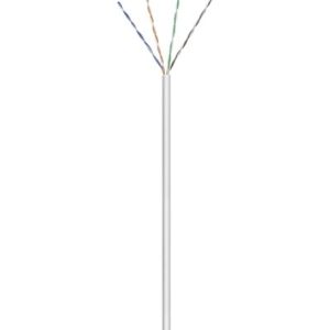 Cat6 ungeschirmt. 100m. grau. starr. Kupfer. LSOH