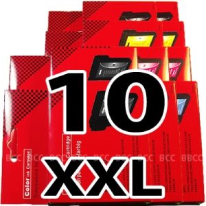Sparset: 10 XXL-Patronen für Brother BS980/1100-10-XXL