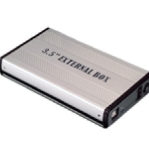 USB 2.0 Festplattengehäuse für 3.5″ HDDs. SATA