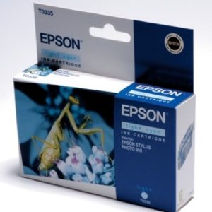 original Epson Tintenpatrone photo-cyan. Art TPE335