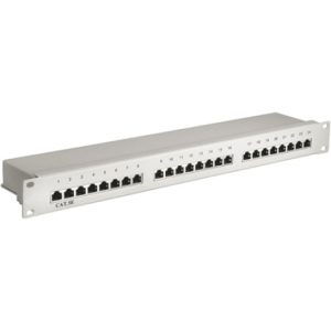 Patch Panel CAT5e 24Port. geschirmt