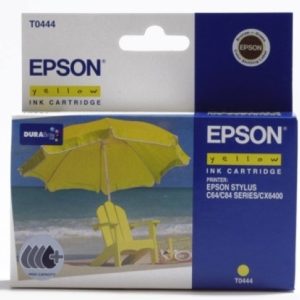 original Epson Tintenpatrone yellow. Art TPE444