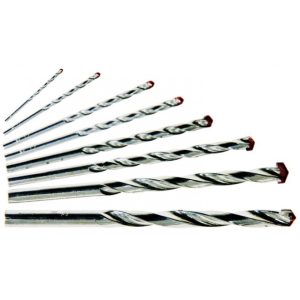 Betonbohrer Set 8-teilig. 3mm bis 10mm. Zylinderschaft
