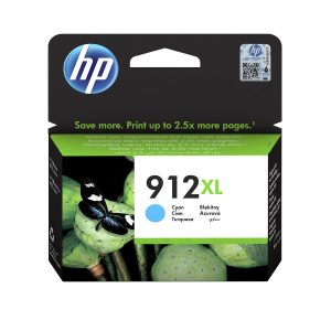 Original HP Tintenpatrone 912XL Cyan / 3YL81AE