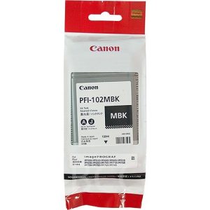 Original Canon Tintenpatrone PFI-102MBK
