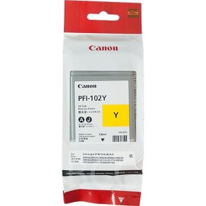 Original Canon Tintenpatrone PFI-102Y