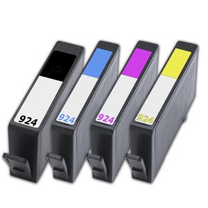 4 kompatible Patronen. ersetzen HP Nr. 924