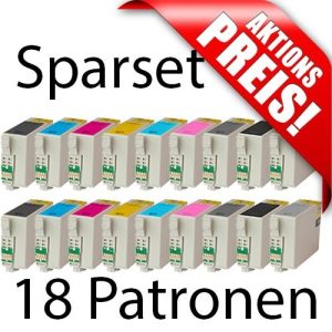 Aktion: 18 kompatible Patronen EKT157X