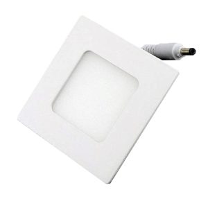 LED Einbau-Panel eckig. 3W. kaltweiß. inkl. Trafo