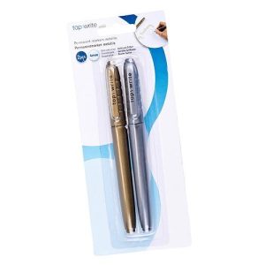 Permanentmarker. 2er Set gold / silber