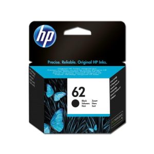 Original HP Tintenpatrone 62 schwarz / C2P04AE