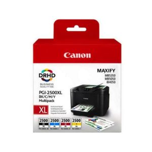 Original Canon Tintenpatronen Multipack Nr. 2500XL. PGI-2500XL