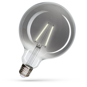 LED-Globe E27 4.5W Filament G125 Rauchglas