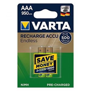 2 Stück AAA-Akkus. 950mAH Varta. endless-charge