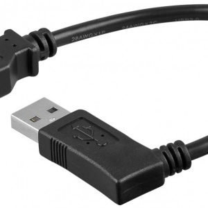 USB 2.0 Hi-Speed Verlängerungskabel 90°R 0.3m