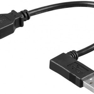 USB 2.0 Hi-Speed Verlängerungskabel 90°