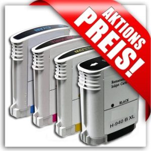 Aktion: 4 Patronen für HP. HS940-4