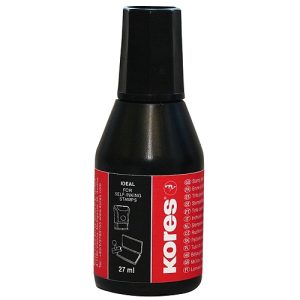 Stempelfarbe. 27 ml. schwarz