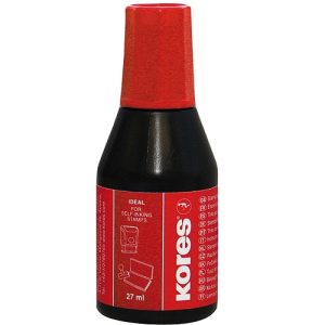 Stempelfarbe. 27 ml. rot