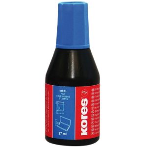 Stempelfarbe. 27 ml. blau