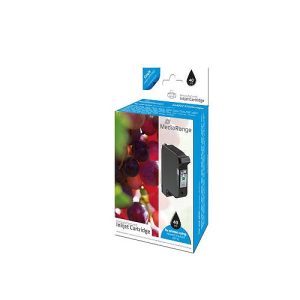 Druckerpatrone schwarz. ersetzt HP Nr. 15/CC6615D. MediaRange