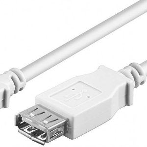 USB 2.0 Hi-Speed Verlängerungskabel 3m weiß