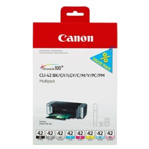 Original Canon Multipack CLI-42 – 8 Patronen