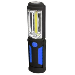 LED-Arbeitsleuchte mit COB-LED. Akku. Magnet und Haken