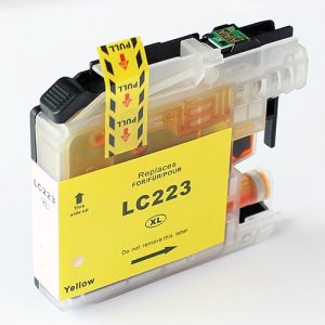 Druckerpatrone kompatibel zu Brother LC-223 Y. yellow