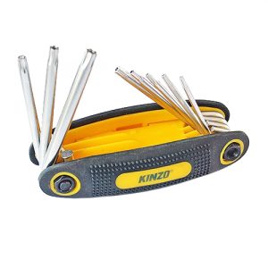 8tlg. Multitool Schlüsselsatz (Torx). T9-T40