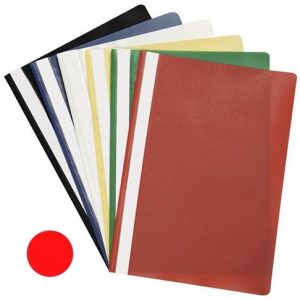 DIN A4 – Schnellhefter 10er Pack. rot
