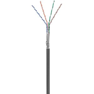 CAT 5e 100m Installationskabel. SF/UTP. outdoor