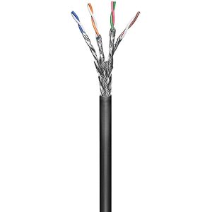 CAT6 100m Installationskabel. S/FTP. outdoor