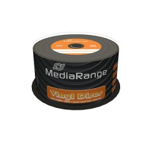 50 St. CD-R Rohlinge. MediaRange. 52x. Vinyl Disc