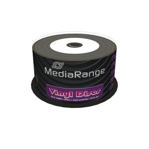 50 St. CD-R Rohlinge. MediaRange. 52x. Vinyl Disc. printable
