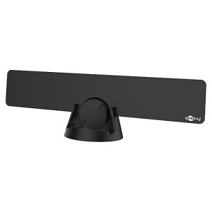 Aktive ultraflache Full HD DVB-T2 Zimmerantenne. LTE-Filter
