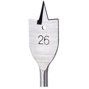 Holzbohrer. Fräsbohrer. Flügelbohrer 26mm x 150mm Sechskant-Schaft