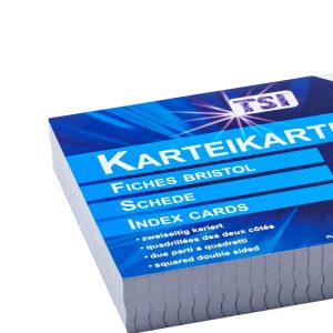 Karteikarten A6 kariert 100er Packung Karteikarten A6 kariert 100er Packung
