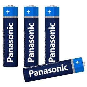 Micro-Batterien. 4 Stück. Panasonic AAA 1.5V