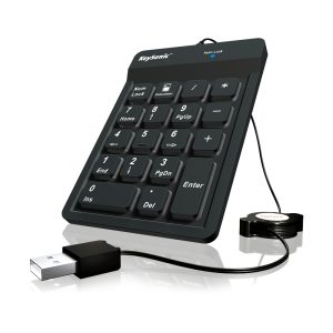 PC-Tastatur Ziffernblock aus Silikon. ACK-118BK