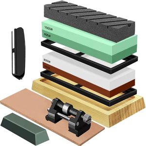 Messerschärfer XXL Profi-Set 4 Körnungen + Zubehör