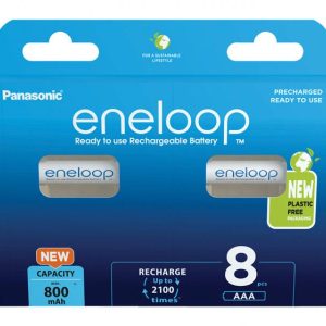 Akku AAA Panasonic eneloop 8 Stück
