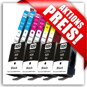 Aktion: 10 Patronen für HP. ersetzen Nr. 920