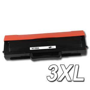 Alternativ-Toner XXXL für HP-Drucker. ersetzt HP W1106A. 5000 Seiten schwarz